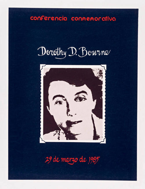 Conferencia Conmemorativa, Dorothy D. Bourne