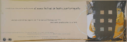 XXXVI Festival de Teatro Puertorriqueño