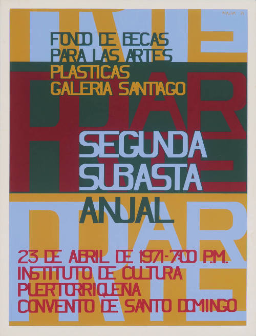 Segunda Subasta Anual