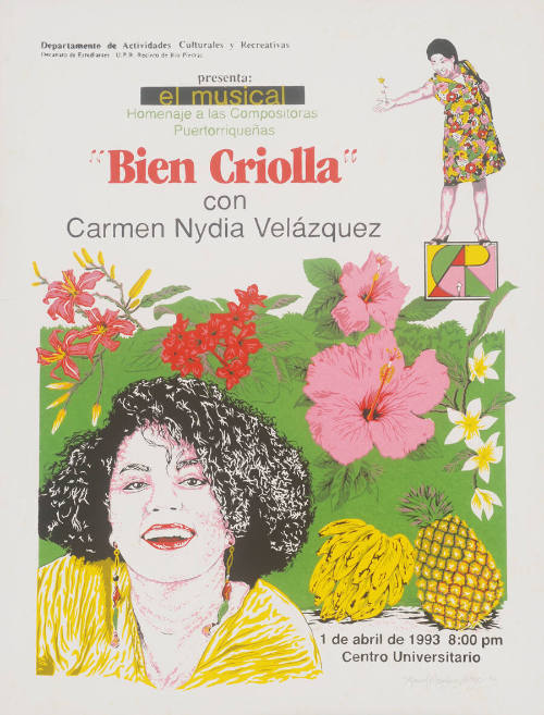 Bien criolla,  con Carmen Nydia Velázquez