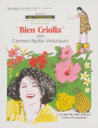 Bien criolla,  con Carmen Nydia Velázquez