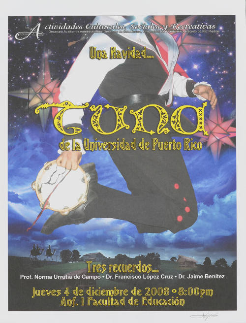 Tuna de la Universidad de Puerto Rico: Una Navidad, Tres recuerdos...