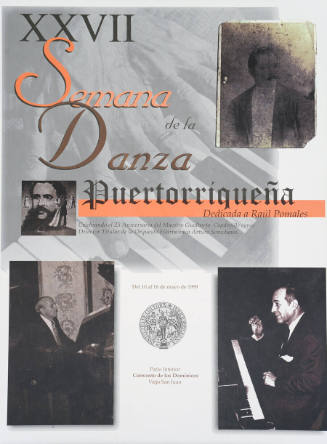 XXVII Semana de la Danza Puertorriqueña, dedicada a Raúl Pomales