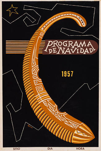 Programa de Navidad 1957