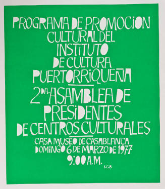 2da. Asamblea de Presidentes de Centros Culturales