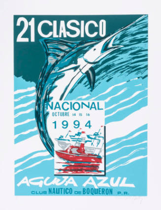 21 Clásico Aguja Azul