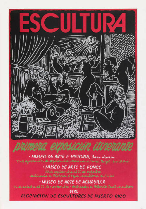 Escultura, Primera exposición itinerante