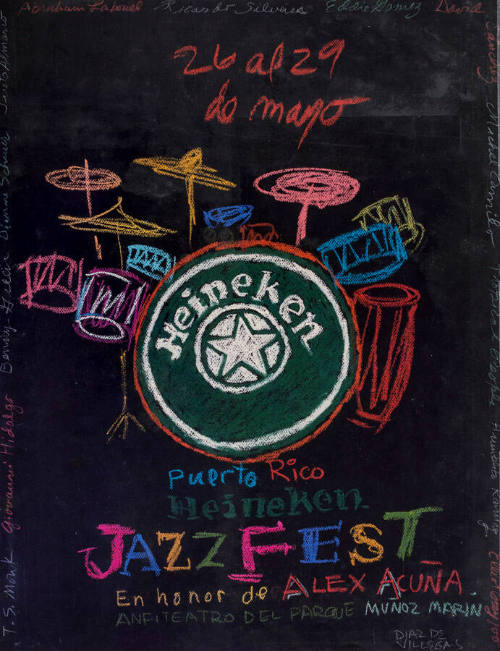 Puerto Rico Heineken Jazz Fest, en honor a Alex Acuña