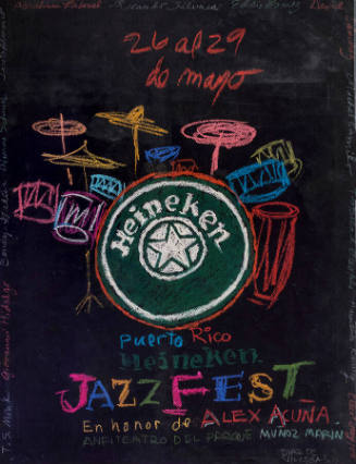 Puerto Rico Heineken Jazz Fest, en honor a Alex Acuña
