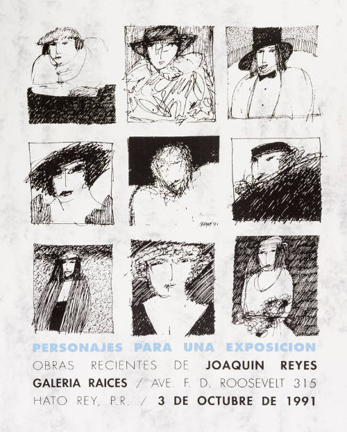 Personajes para una exposición