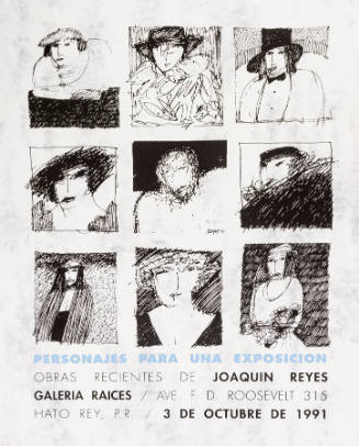 Personajes para una exposición
