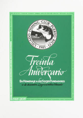 Treinta Aniversario, Utuado Fishing Club Puerto Rico