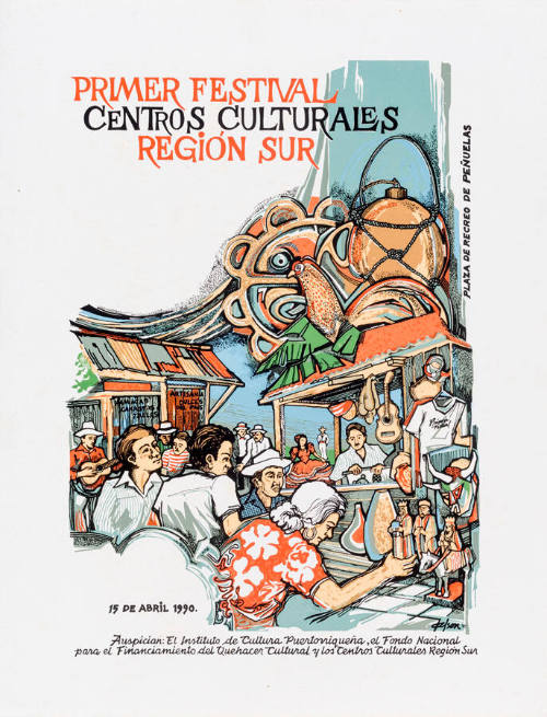 Primer Festival, Centros Culturales, Región Sur