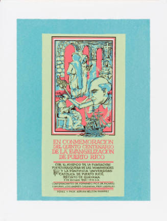 En Conmemoración del Quinto Centenario de la Evangelización de Puerto Rico