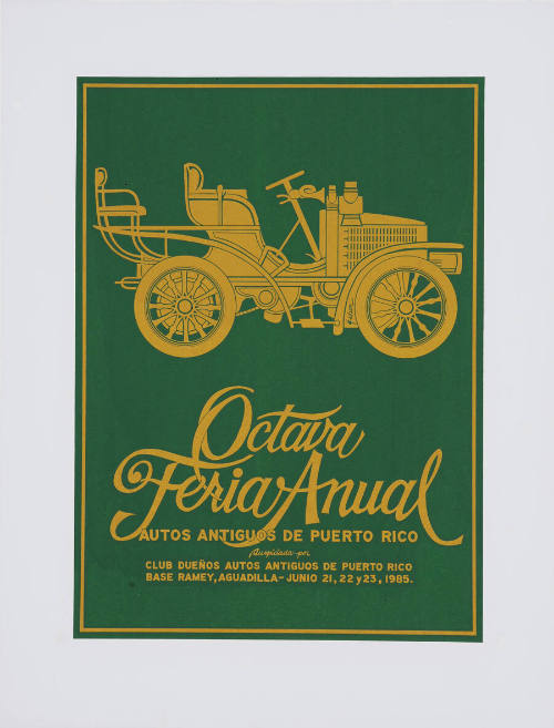 Octava Feria Anual, Autos Antiguos de Puerto Rico
