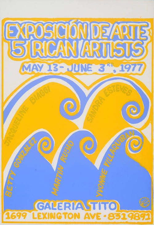 Exposición de Arte, 5 Rican Artists