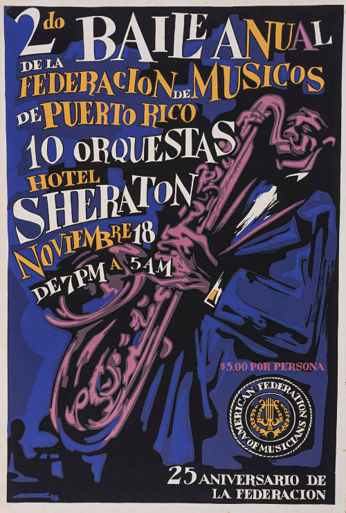 2do. Baile Anual de la Federación de Músicos de Puerto Rico