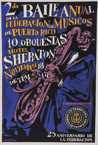 2do. Baile Anual de la Federación de Músicos de Puerto Rico