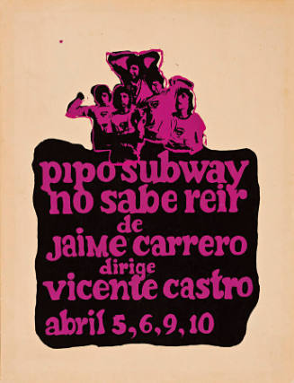 Pipo Subway no saber reír, de Jaime Carrero