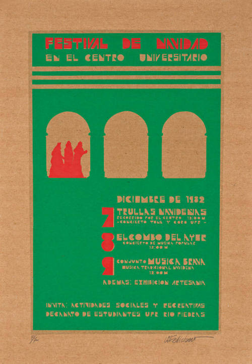 Festival de Navidad en el Centro Universitario