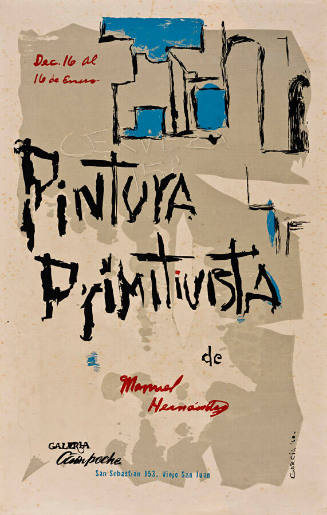 Pintura Primitivista de Manuel Hernández