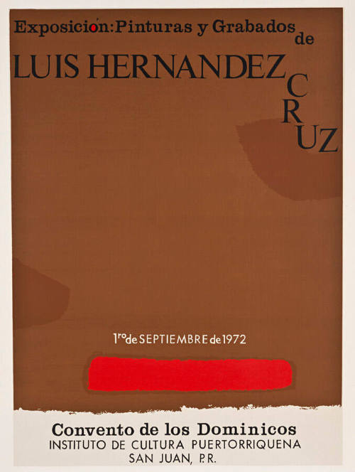 Exposición: Pinturas y Grabados de Luis Hernández Cruz
