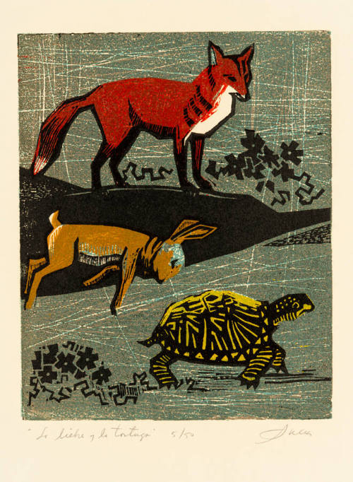 La Liebre y la Tortuga
Portafolio Nueve Fábulas de Esopo