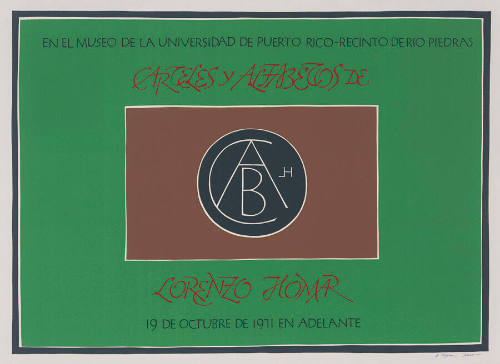Carteles y alfabetos de Lorenzo Homar
